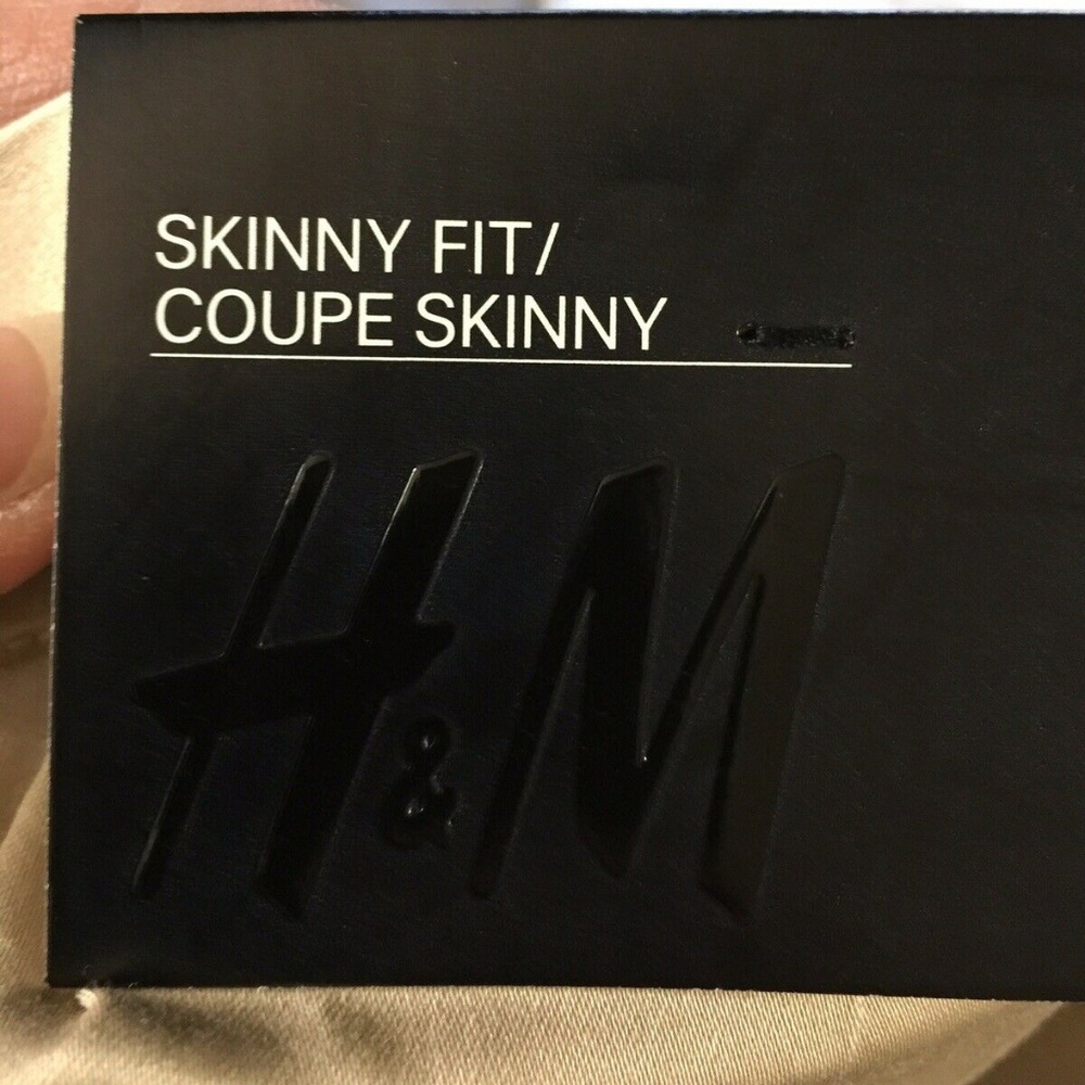 H&M Men Birch Skinny Fit Pants Size 34